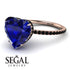 Heart Shape Sapphire Ring - Noelle No. 44